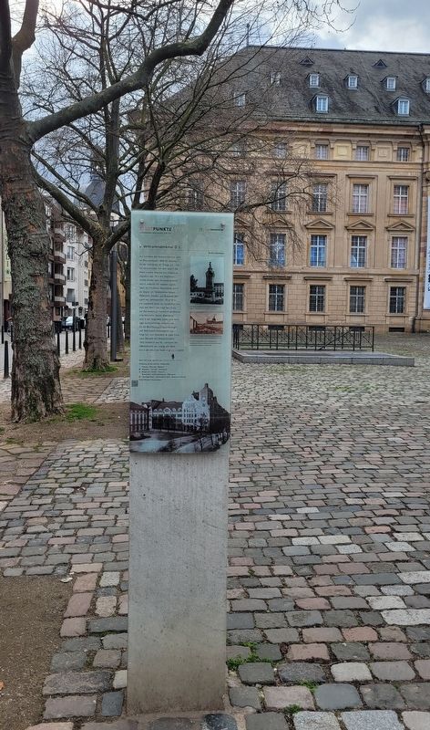 The view of the marker in front of the Armory building image. Click for full size.