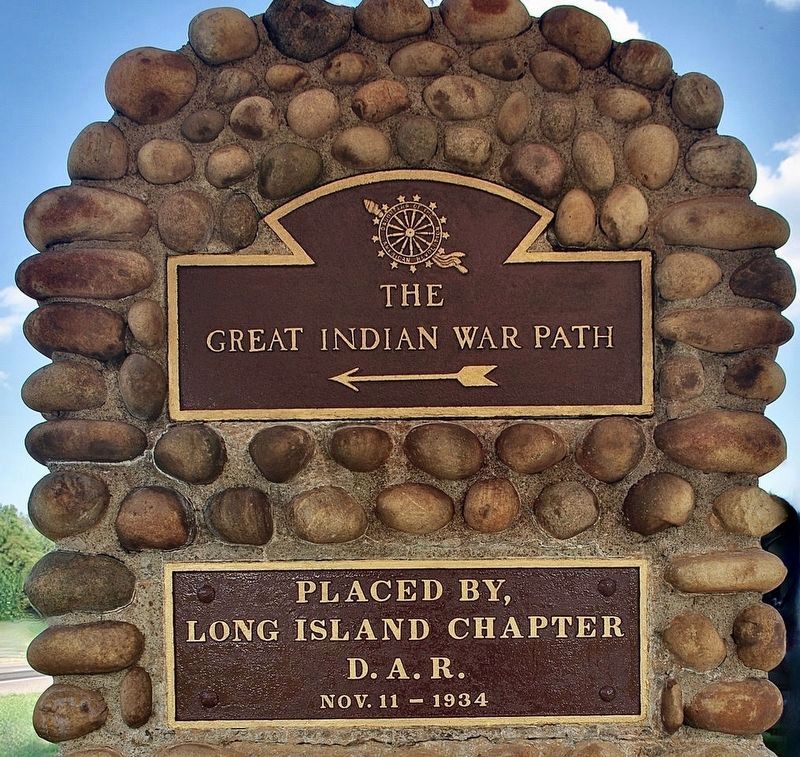 The Great Indian War Path Marker image. Click for full size.