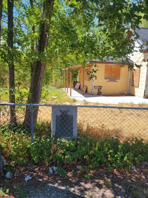First Religious Instruction Building in the Valley Outside of Salt Lake City Marker image. Click for full size.
