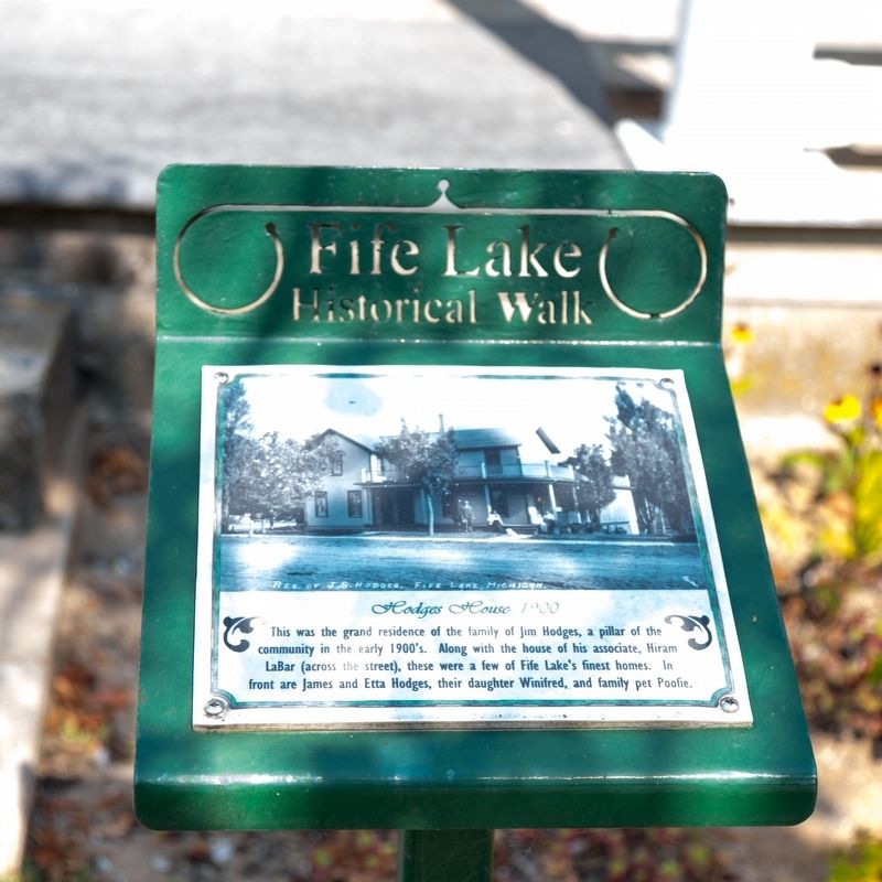 Hodges House Marker. Click for full size. Hodges House Marker image. Click for full size.