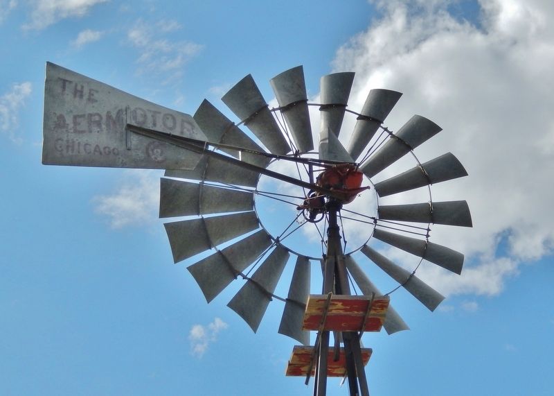 Aeromotor Windmill Detail. Click for full size. Aeromotor Windmill Detail image. Click for full size.