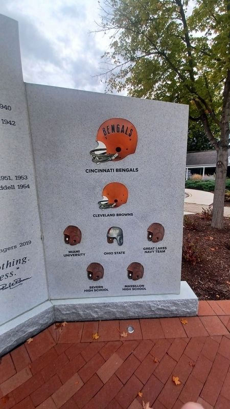 Coach Paul Brown Marker. Click for full size. Coach Paul Brown Marker image. Click for full size.