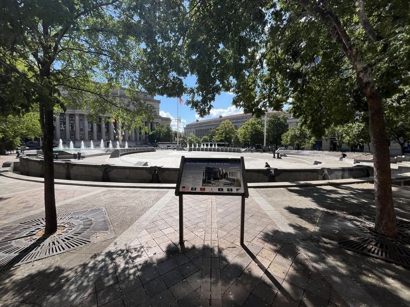 The Navy Memorial - From Bow to Stern Marker image. Click for full size.