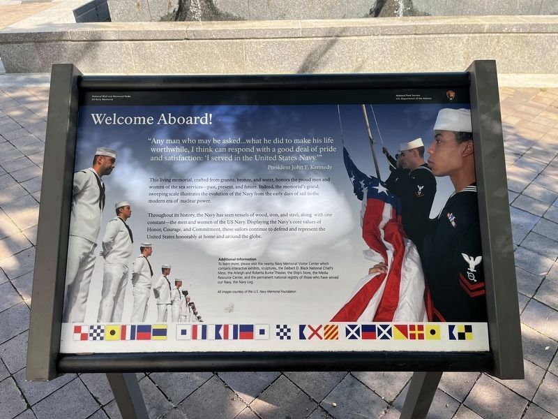 Welcome Aboard! Marker. Click for full size. Welcome Aboard! Marker image. Click for full size.