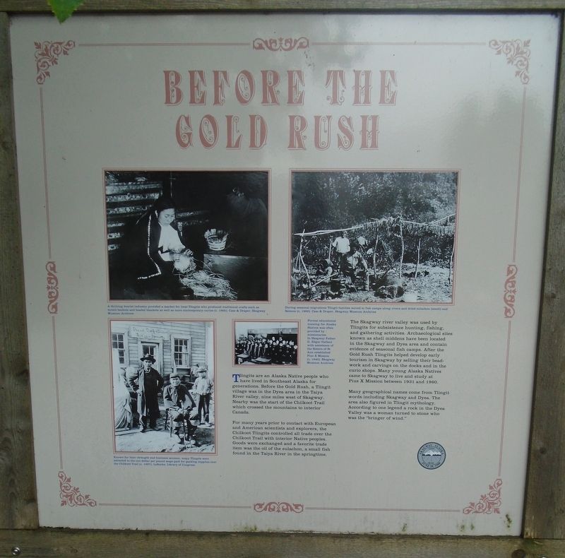 Before the Gold Rush Marker. Click for full size. Before the Gold Rush Marker image. Click for full size.