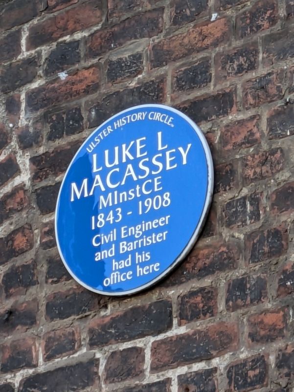 Luke L Macassey Marker. Click for full size. Luke L Macassey Marker image. Click for full size.