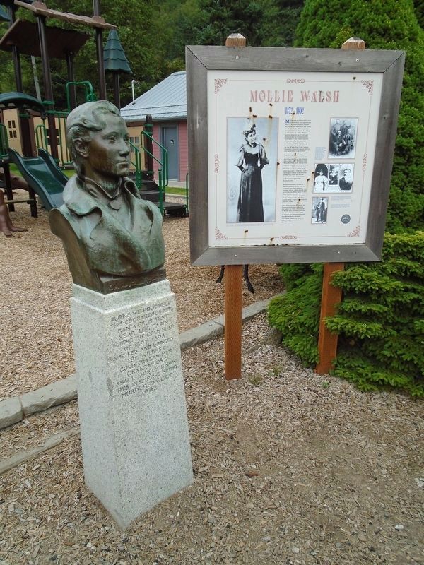 Mollie Walsh Marker. Click for full size. Mollie Walsh Marker image. Click for full size.