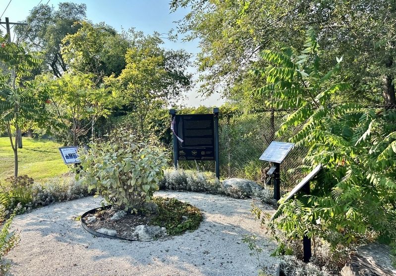 Chi-twaa Tigaanes/ Sacred Garden Marker. Click for full size. Chi-twaa Tigaanes/ Sacred Garden Marker image. Click for full size.
