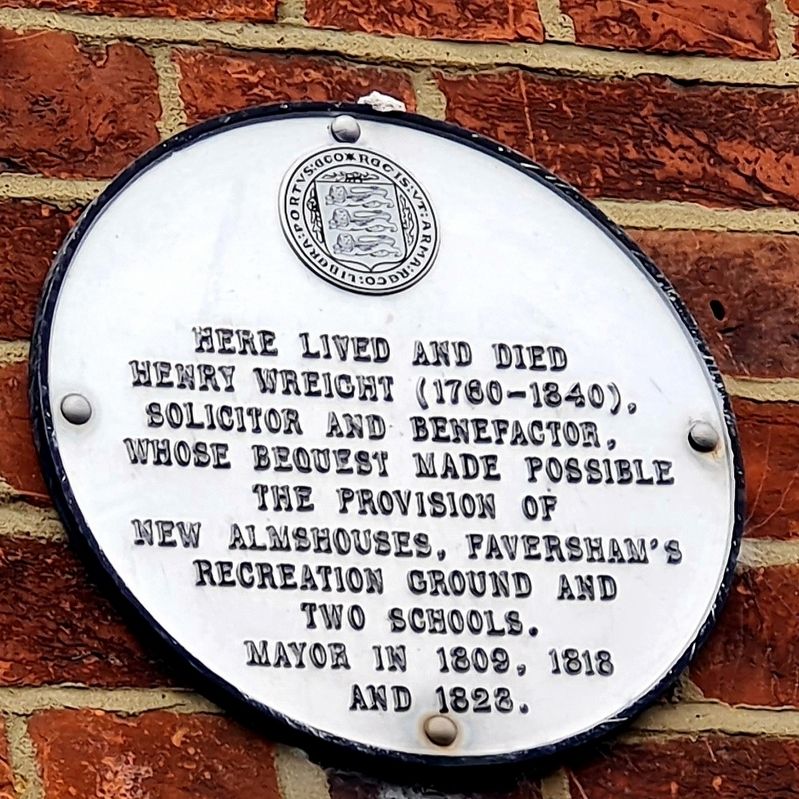 Henry Wreight Marker. Click for full size. Henry Wreight Marker image. Click for full size.