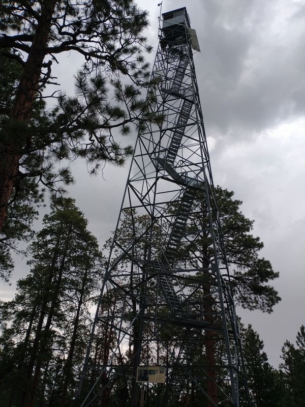 Jacob Lake Lookout Tower. Click for full size. Jacob Lake Lookout Tower image. Click for full size.