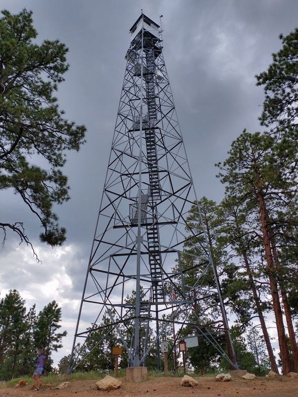 Jacob Lake Lookout Tower. Click for full size. Jacob Lake Lookout Tower image. Click for full size.