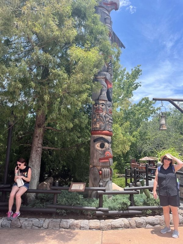 The Eagle and the Beaver Marker. Click for full size. The Eagle and the Beaver Marker image. Click for full size.