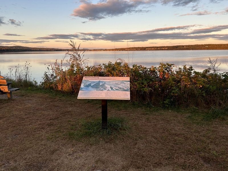 Wassumkeag Marker image. Click for full size.