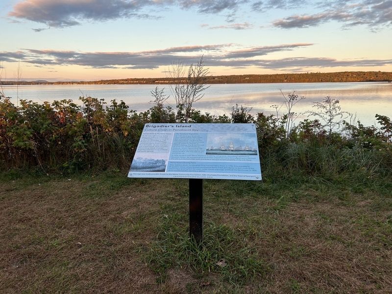 Brigadier’s Island Marker. Click for full size. Brigadier’s Island Marker image. Click for full size.