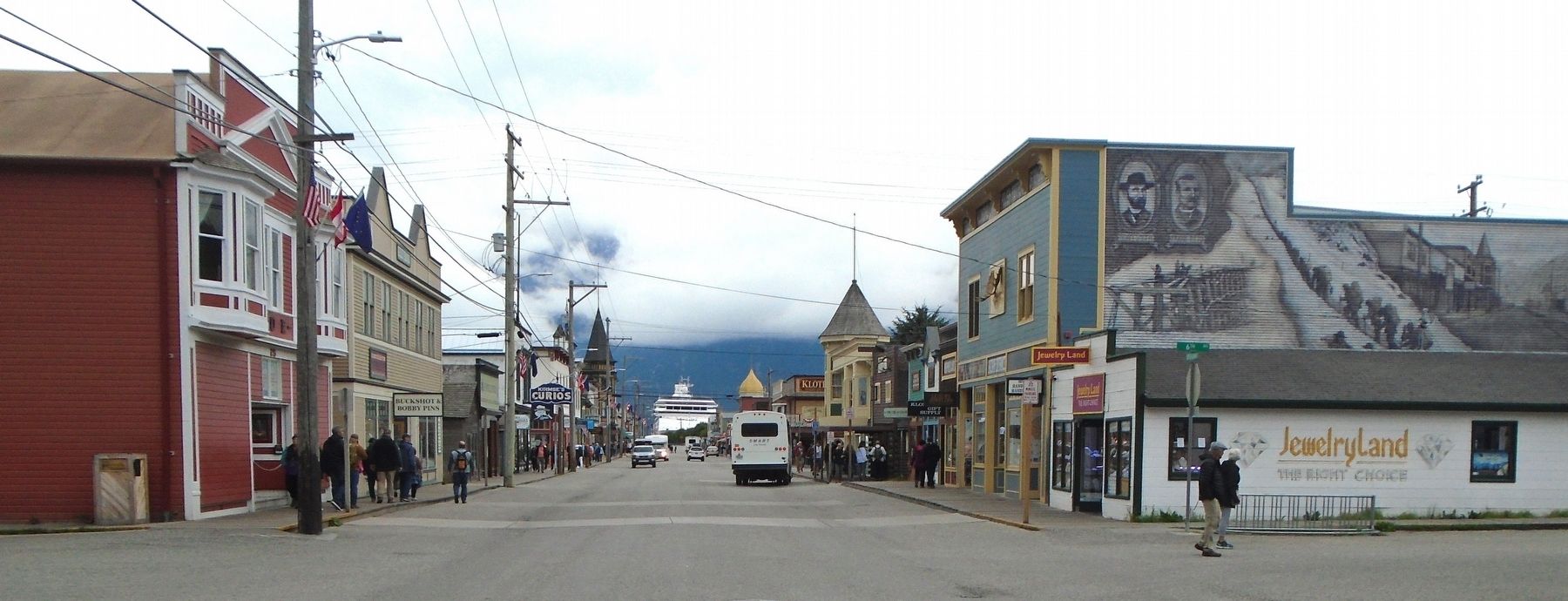 Broadway, Skagway, August 24, 2024 image. Click for full size.