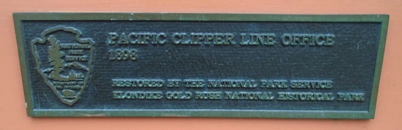 Pacific Clipper Line Office Marker. Click for full size. Pacific Clipper Line Office Marker image. Click for full size.