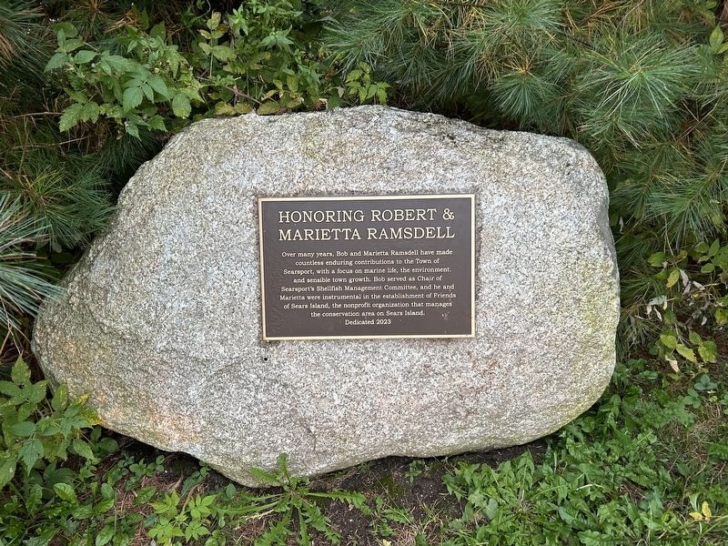 Honoring Robert and Marietta Ramsdell Marker image. Click for full size.
