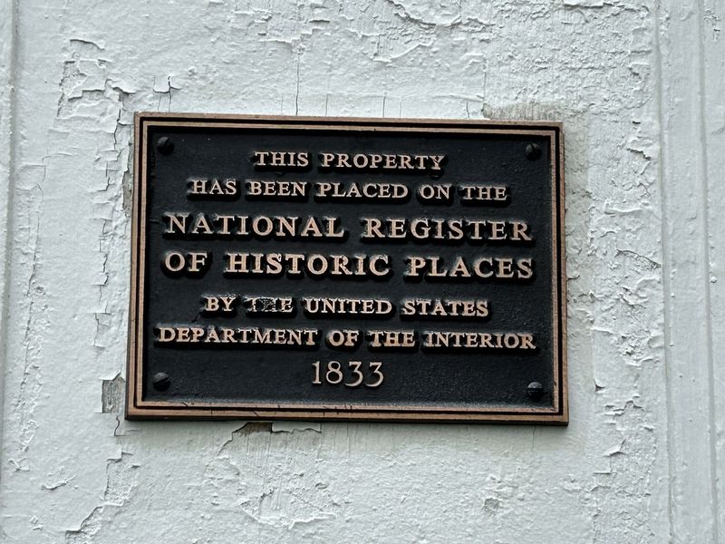 Winterport Union Meeting House Marker image. Click for full size.