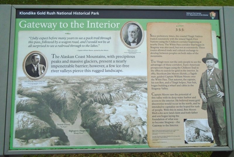 Gateway to the Interior Marker. Click for full size. Gateway to the Interior Marker image. Click for full size.