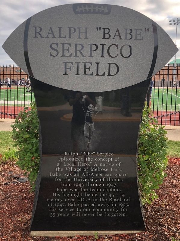 Ralph "Babe" Serpico Field Marker. Click for full size. Ralph "Babe" Serpico Field Marker image. Click for full size.