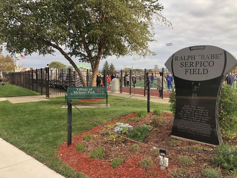Ralph "Babe" Serpico Field. Click for full size. Ralph "Babe" Serpico Field image. Click for full size.