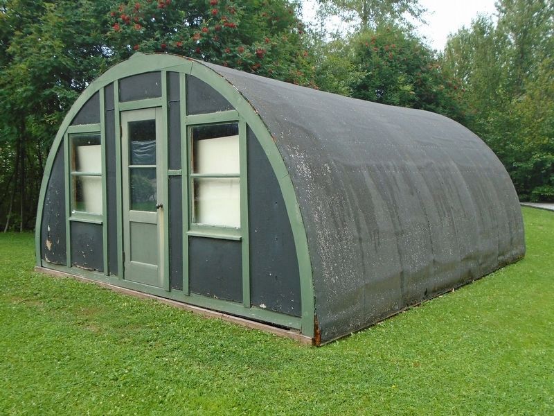 World War II Era Quonset Hut. Click for full size. World War II Era Quonset Hut image. Click for full size.