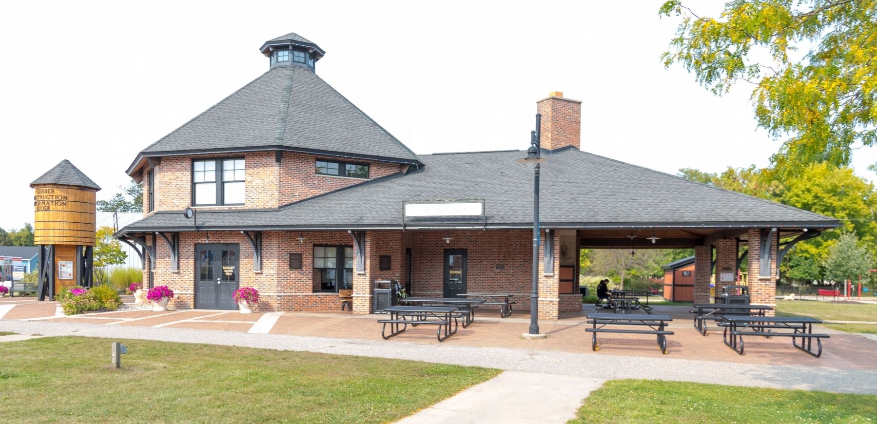 Union Depot, Reed City, Michigan. Click for full size. Union Depot, Reed City, Michigan image. Click for full size.