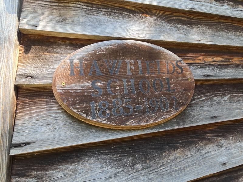 Hawfields School 1885-1902. Click for full size. Hawfields School 1885-1902 image. Click for full size.