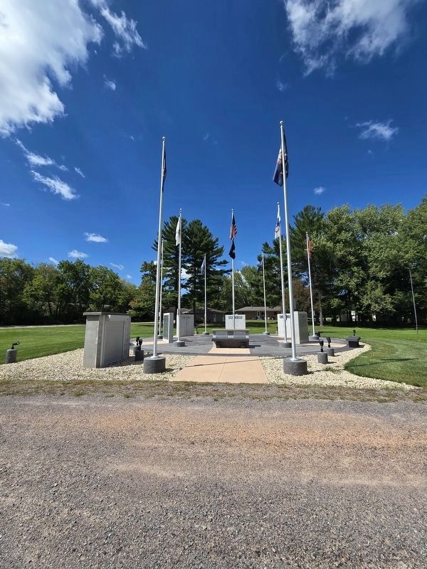 Tomorrow River Military Memorial image. Click for full size.