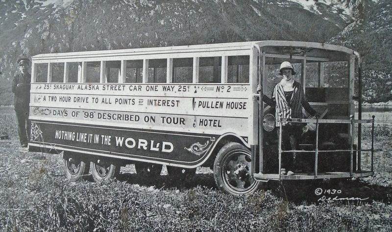Martin Itjen's Original Skagway Street Car Tour Bus image. Click for full size.
