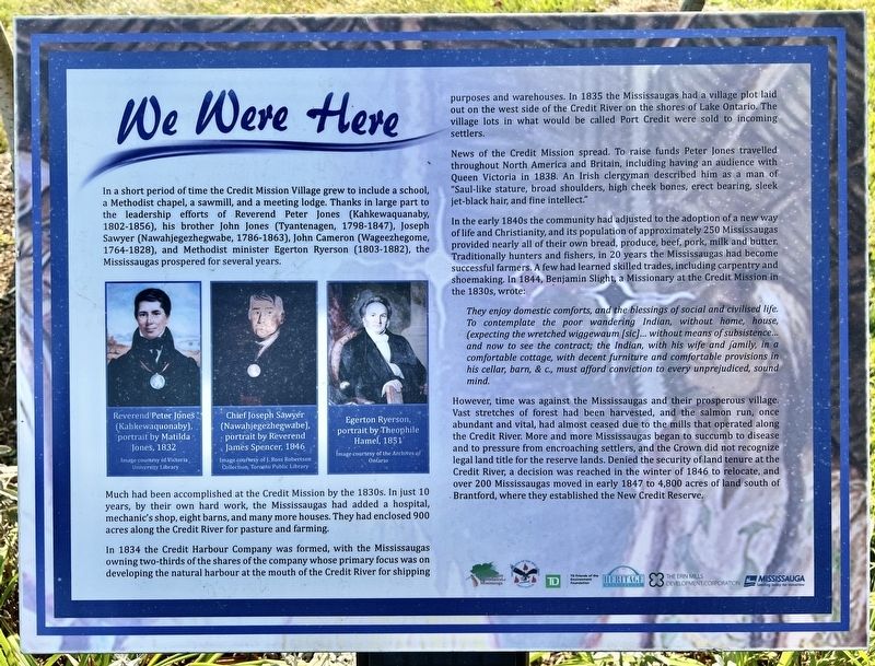 We Were Here Marker. Click for full size. We Were Here Marker image. Click for full size.