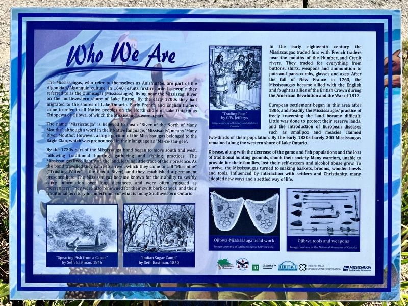 Who We Are Marker. Click for full size. Who We Are Marker image. Click for full size.
