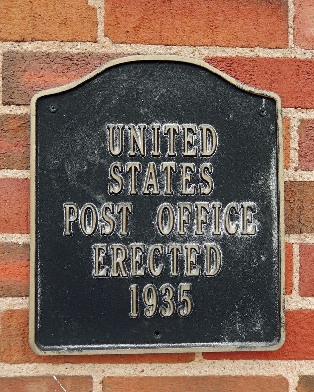 United States Post Office Marker image. Click for full size.