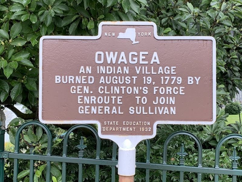 Owagea Marker. Click for full size. Owagea Marker image. Click for full size.