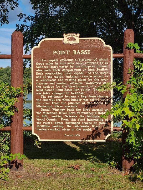 Point Basse Marker. Click for full size. Point Basse Marker image. Click for full size.