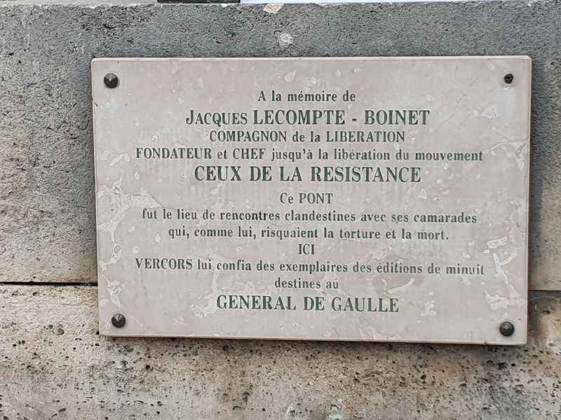 Jacques Lecompte-Boinet Marker. Click for full size. Jacques Lecompte-Boinet Marker image. Click for full size.