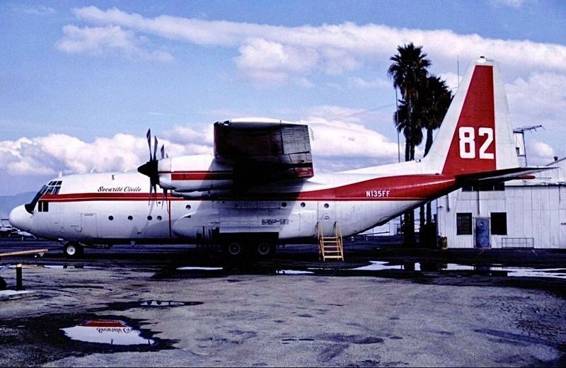 Airtanker 82 in 1992. Click for full size. Airtanker 82 in 1992 image. Click for full size.
