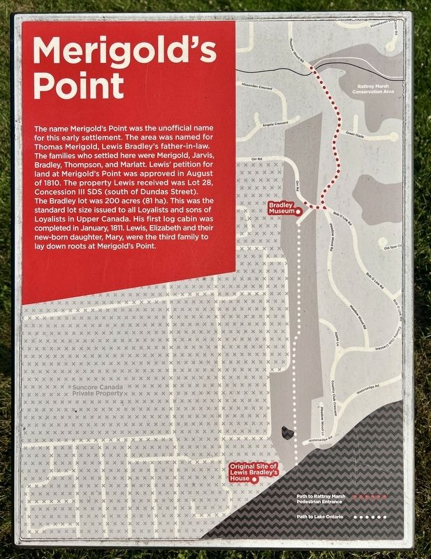 Merigold�s Point Marker image. Click for full size.