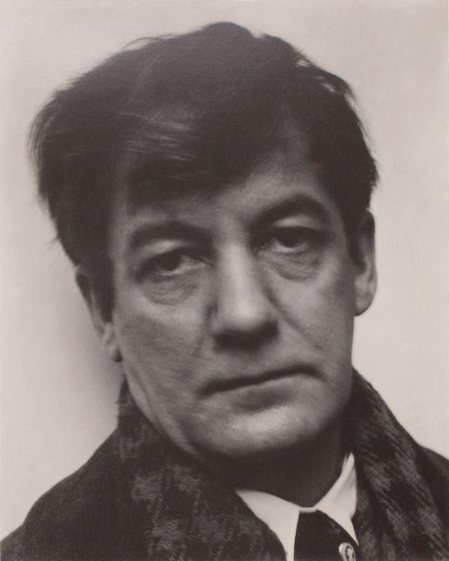 Portrait photograph of Sherwood Anderson by Alfred Stieglitz image. Click for more information.