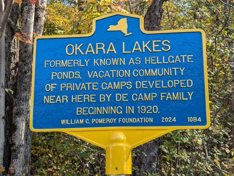 Okara Lakes Marker. Click for full size. Okara Lakes Marker image. Click for full size.