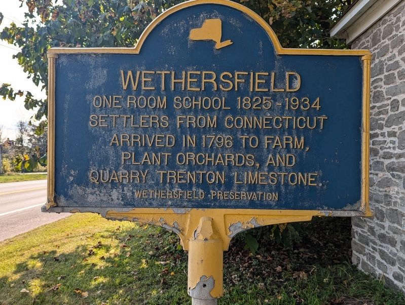 Wethersfield Marker. Click for full size. Wethersfield Marker image. Click for full size.