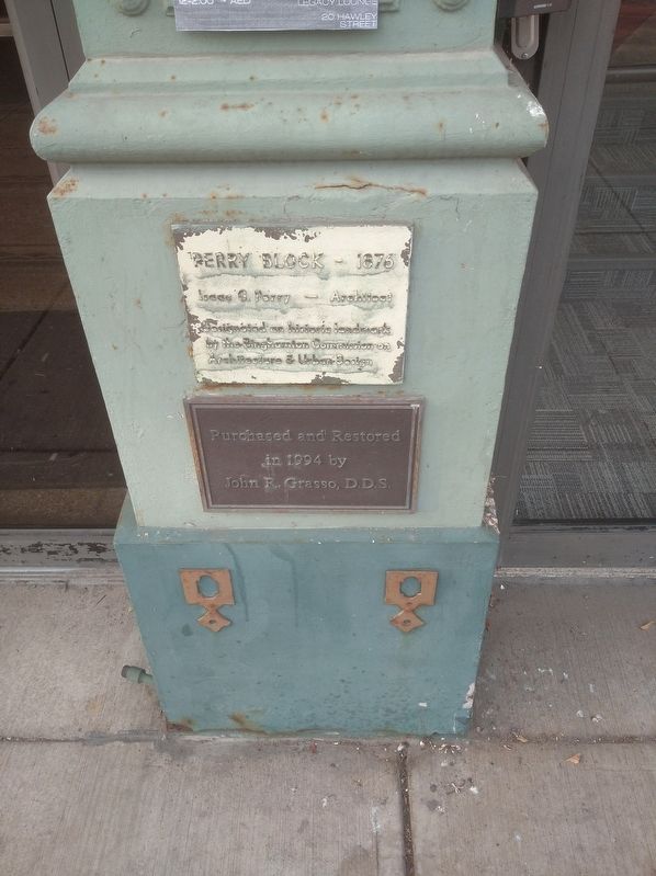 Perry Block Marker. Click for full size. Perry Block Marker image. Click for full size.