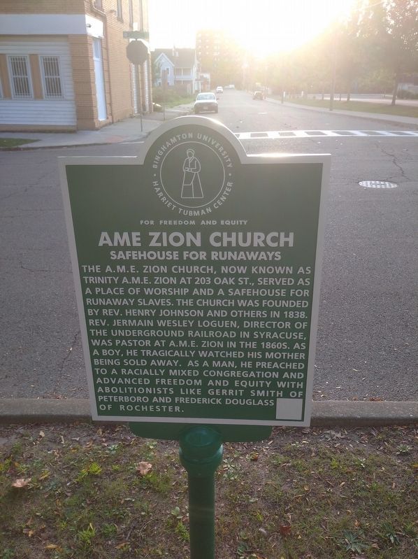 AME Zion Church Marker. Click for full size. AME Zion Church Marker image. Click for full size.