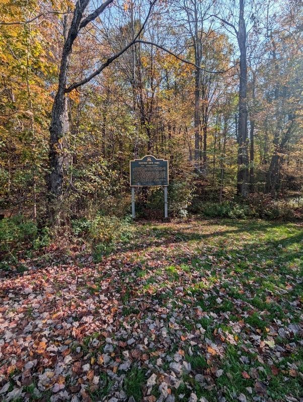 The Adirondacks Marker. Click for full size. The Adirondacks Marker image. Click for full size.