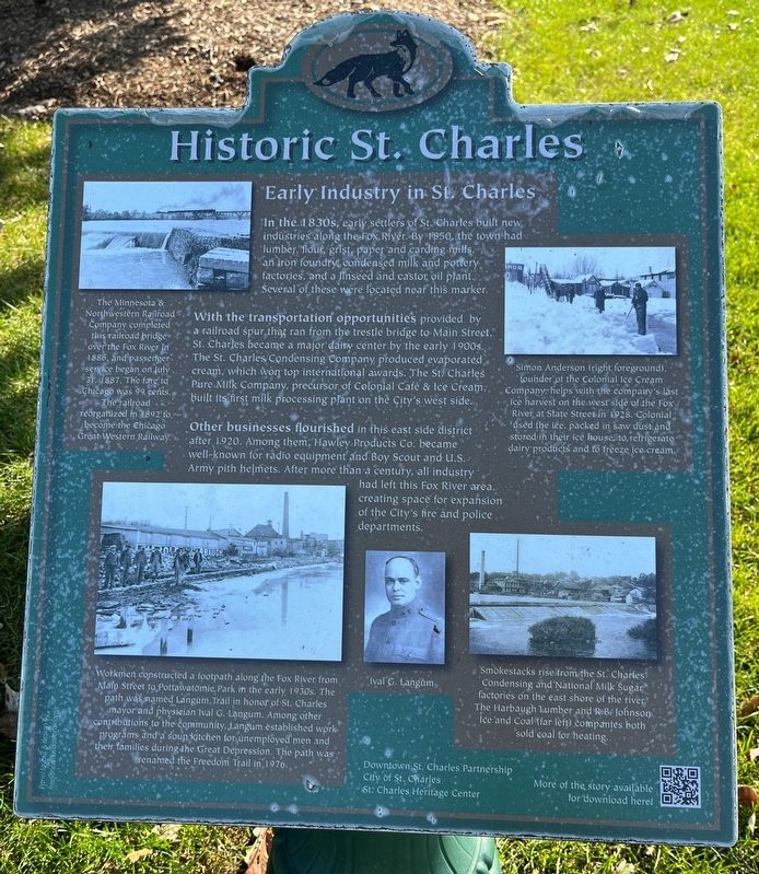 Historic St. Charles Marker. Click for full size. Historic St. Charles Marker image. Click for full size.