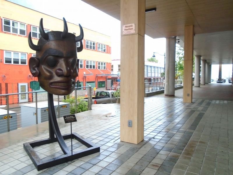 Faces of Alaska - Tlingit, Haida, & Tsimshian Mask and Marker image. Click for full size.
