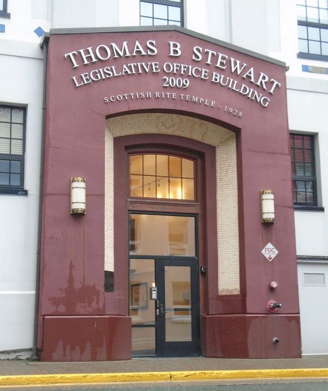 Thomas B. Stewart Legislative Office Building 2009 Marker. Click for full size. Thomas B. Stewart Legislative Office Building 2009 Marker image. Click for full size.