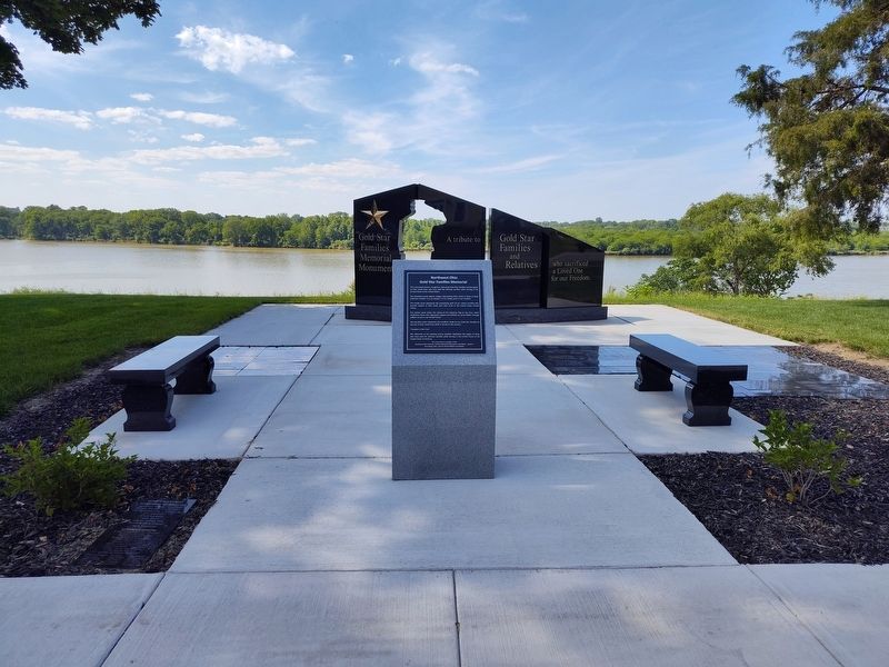 Northwest Ohio Gold Star Families Memorial. Click for full size. Northwest Ohio Gold Star Families Memorial image. Click for full size.