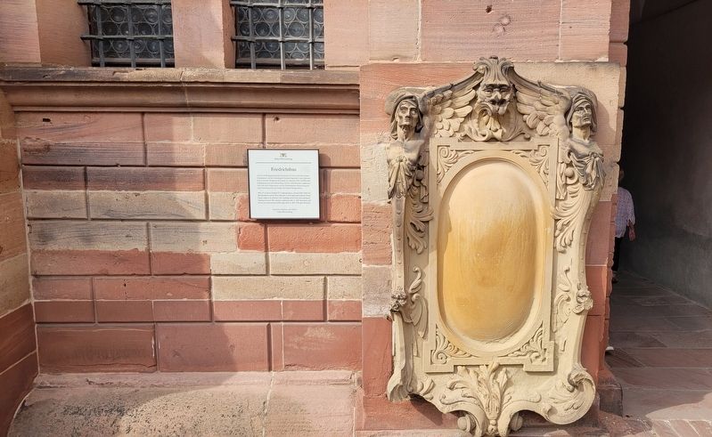 Friedrichsbau / Friedrich's Building Marker. Click for full size. Friedrichsbau / Friedrich's Building Marker image. Click for full size.
