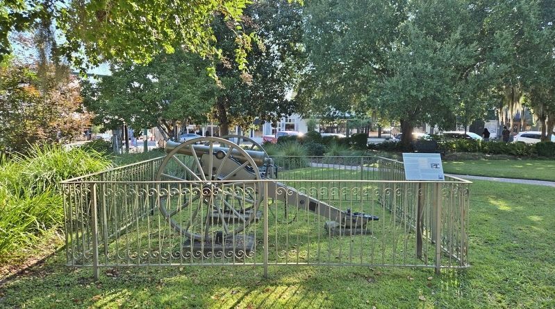 Civil War Cannon Marker image. Click for full size.